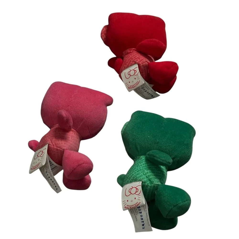 2009 Sanrio Hello Kitty 35th Anniversary Plush Toy Lot Of 5‎